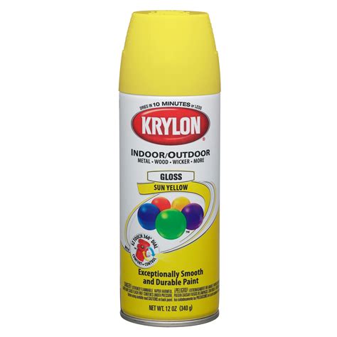 Krylon Sun Yellow-Paint Spray Krylon - Tools - Painting & Supplies - Spray Paint