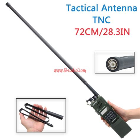 Updated CS Tactical Antenna TNC 72CM For Harris AN/PRC-152 148 Kenwood ...