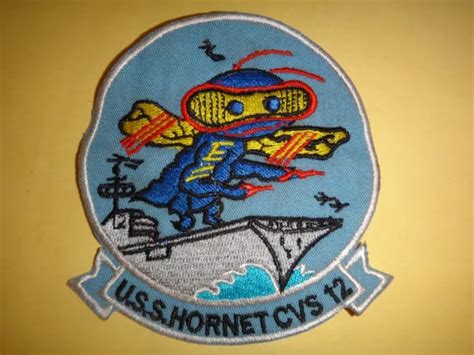 VIETNAM WAR US Navy Aircraft Carrier USS HORNET CVS-12 Patch $10.99 ...
