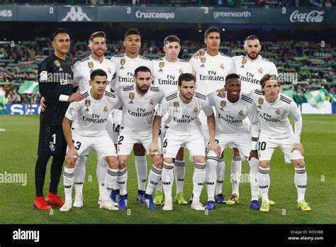 Real Madrid Team 2019 Stock Photos & Real Madrid Team 2019 Stock Images ...