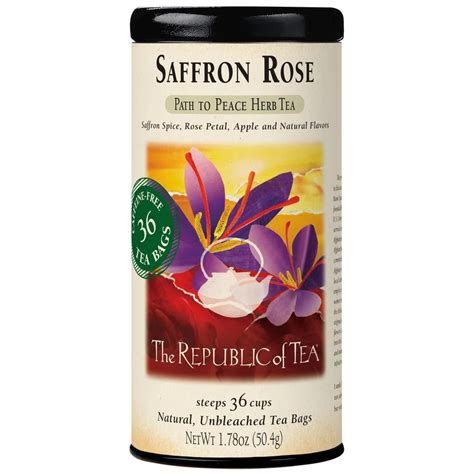 Rose Tea & Saffron Herbal Tea Blend | The Republic of Tea