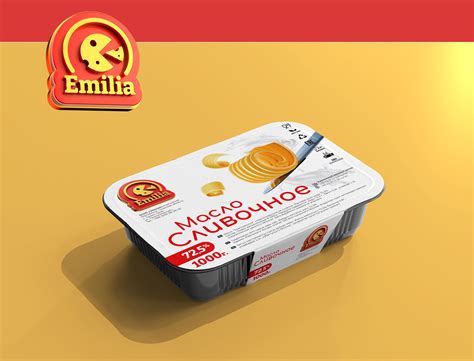 Traditional 82.5% butter - Label Design on Behance