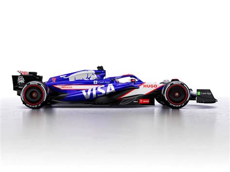 Visa Cash App RB present new livery for 2024 with the VCARB 01