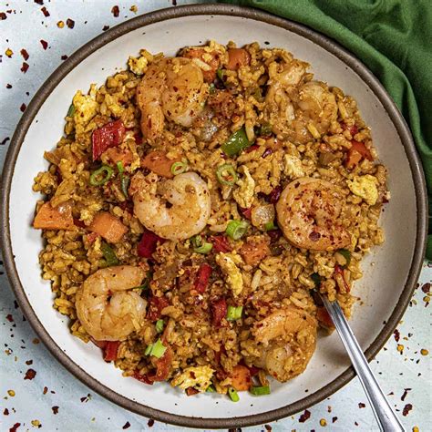 Shrimp Fried Rice Recipe - Chili Pepper Madness