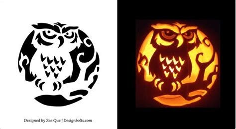 10 Free Printable Scary Pumpkin Carving Patterns, Stencils & Ideas 2014 ...