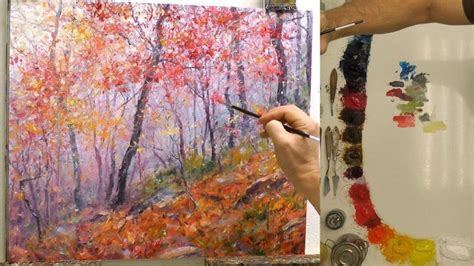 How to Paint a Breathtaking Mountain Forest - Master Oil Painting