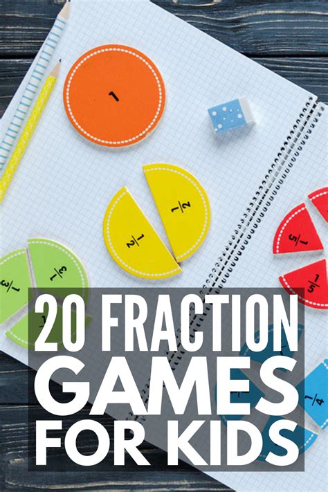 Teaching Fractions to Kids: 20 Math Games and Activities that Work ...