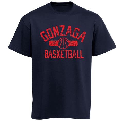 Gonzaga Bulldogs Varsity Basketball T-Shirt - Navy Blue