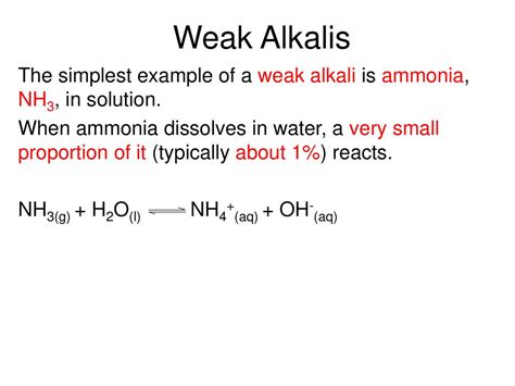 Weak Alkali Examples - astonishingceiyrs