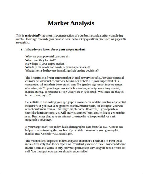 Simple Analysis - 45+ Examples, Format, Doc, Pdf