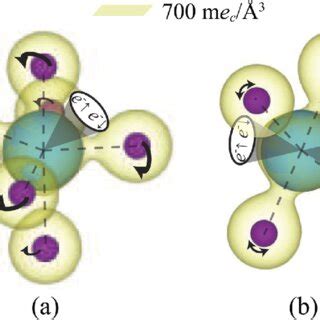 The calculated transient molecular structures of (a) XeF 6 and (b) XeF ...