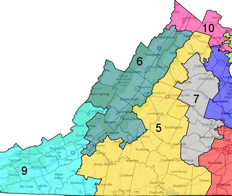 Historical partisan trends in Virginia’s Congressional districts – The ...