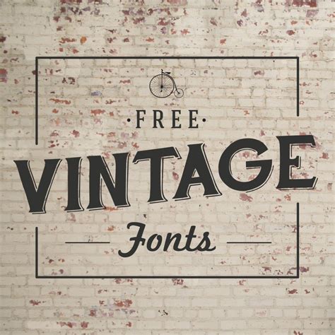 Something about vintage typography conveys a message of authenticity and quality. Take your ...