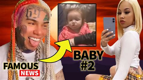 6ix9ine Has Another Child With 2nd Baby Mama Layna | Famous News - YouTube