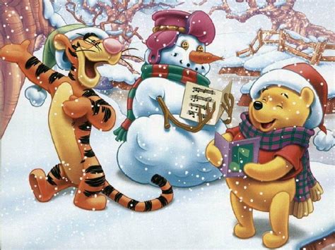 Winnie The Pooh Christmas Wallpapers - Wallpaper Cave