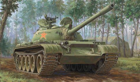 Рисунок PLA Type 59-I Medium Tank на рабочий стол | Бронетехника War ...