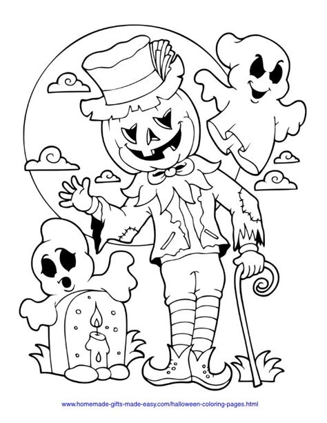 Free Printable Halloween Coloring Pages | Malvorlagen halloween ...