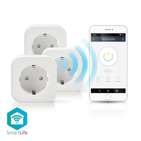 SmartLife Smart Plug | Wi-Fi | 2500 W | Plug with earth contact / Type ...