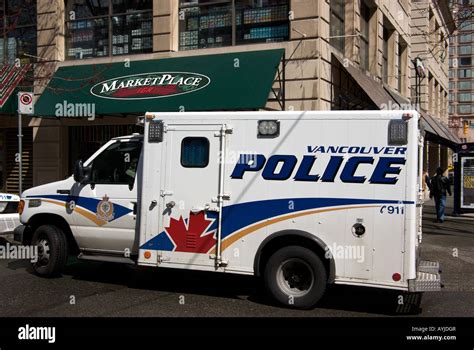 Vancouver Police paddy wagon Stock Photo - Alamy