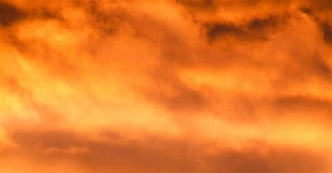 Yellow Clouds on Sky at Sunset · Free Stock Photo