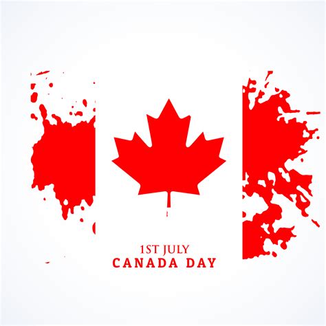 canadian flag in grunge style - Download Free Vector Art, Stock Graphics & Images