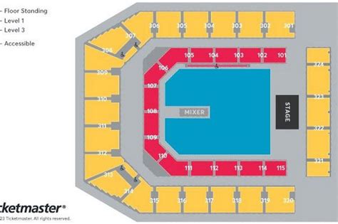 Co-op Live Manchester seating plan, venue map and capacity