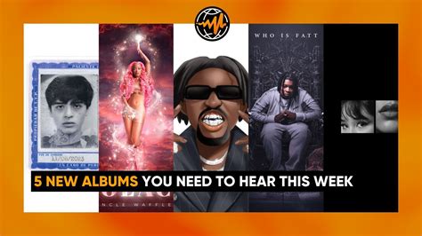 5 New Albums You Need to Hear This Week (8/11)