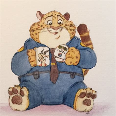 Officer Clawhauser - Disney's Zootopia fan Art (39294070) - fanpop