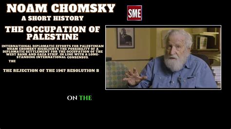 Noam Chomsky | A short history The Occupation of Palestine - Febspot