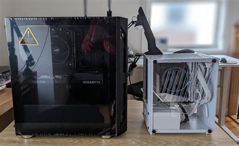 Two new builds comparison micro ATX vs mini itx! : r/sffpc