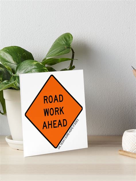 Road Work Ahead Vine Meme - Rectangle Circle