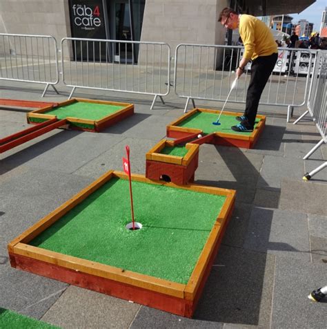 The Ham and Egger Files: Crazy Golf at the Pier Head in Liverpool