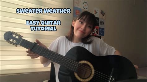 Sweater weather by The Neighborhood - easy guitar tutorial by Kaio - YouTube