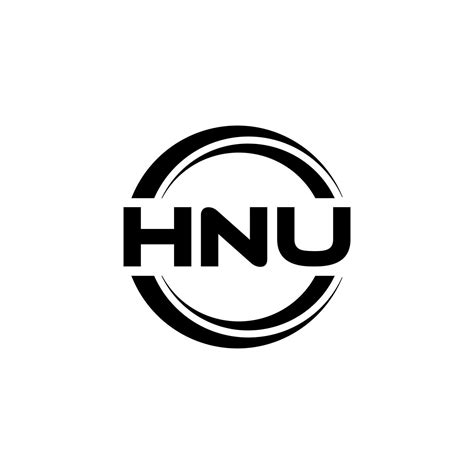 HNU Logo Design, Inspiration for a Unique Identity. Modern Elegance and ...