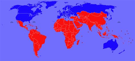 Global Core and Periphery - Geography