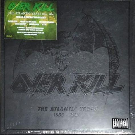 Overkill I HEAR BLACK Vinyl Record