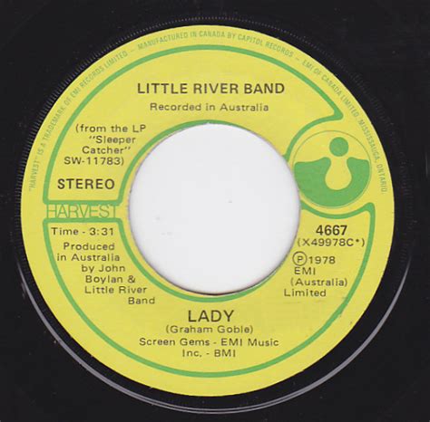 Little River Band – Lady (1978, Vinyl) - Discogs