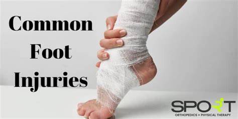 Common Foot Injuries | SPORT Orthopedics | Dallas & Frisco, TX