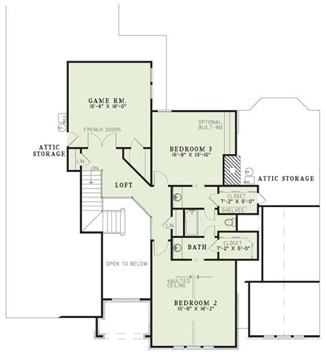 House Plan 668 Willow Lane, French Classic House Plan