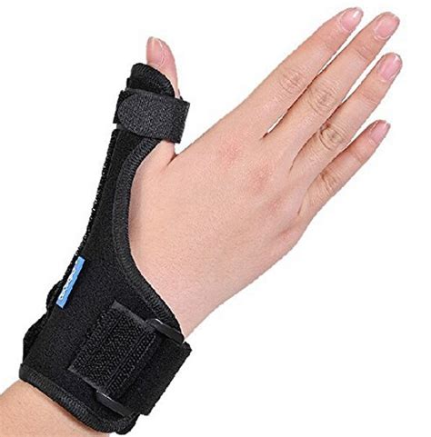 Buy KONMED Thumb Splint Breathable Thumb Spica Wrist Support Brace for De Quervains ...