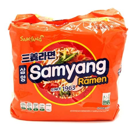 Samyang Ramen (5 pack) - 21.15 oz (600 g) - Well Come Asian Market