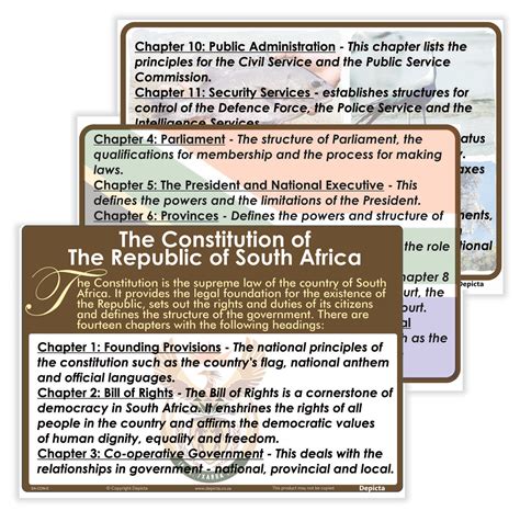 The Constitution of The Republic of South Africa — Depicta