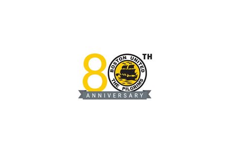 Design a Logo for Boston United Football Club's 80th Anniversary ...