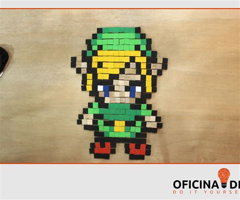 Pixel Art of Link the Legend of Zelda: 4 Steps (with Pictures)