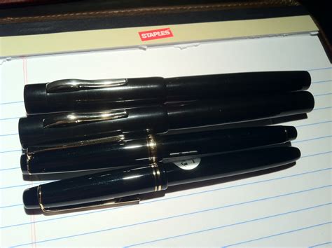 Show Us Your Black Pens - Fountain & Dip Pens - First Stop - The ...