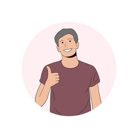 Young handsome man illustration design 8831986 Vector Art at Vecteezy