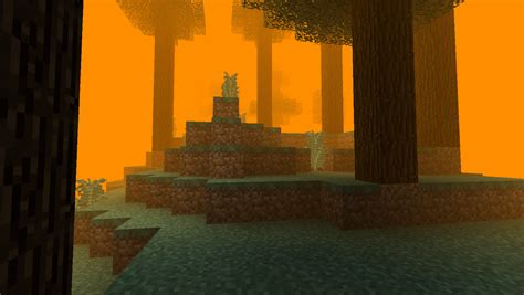 Minecraft Background With Fog