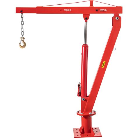 Buy VEVOR Truck Crane, 2000lbs Pickup Truck Crane, 360°Swivel Design ...