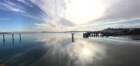 This morning at Half Moon Bay pier : r/auckland