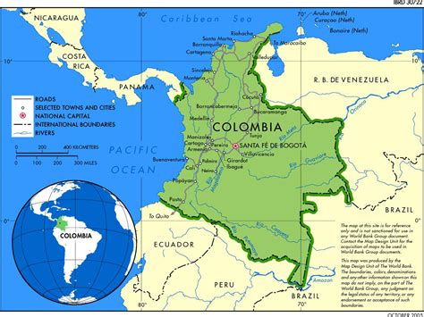 Bogota Colombia Mapa
